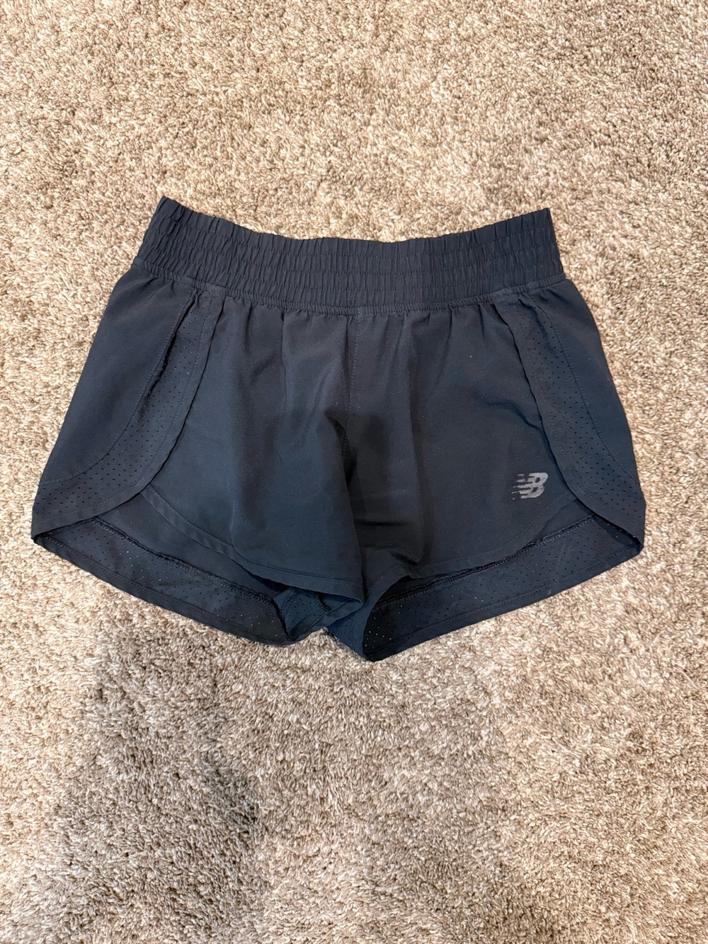 New Balance Women’s Black Athletic Running Shorts